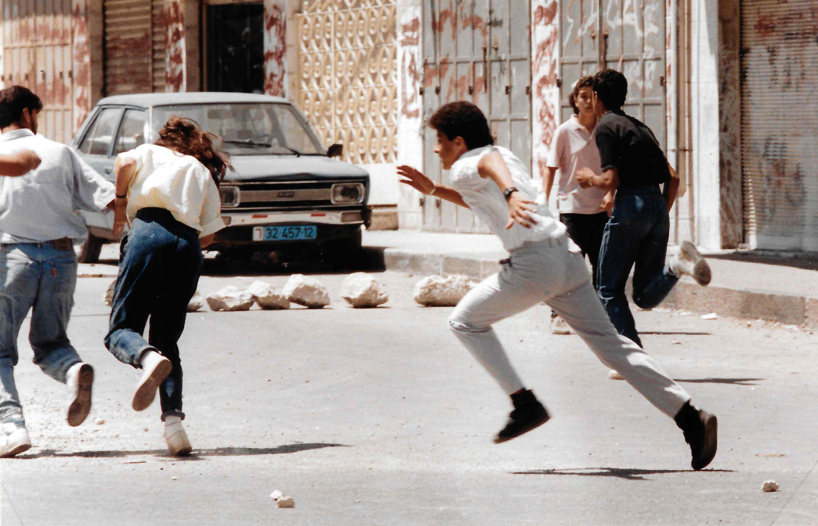 Clashes During First Intifada 1989