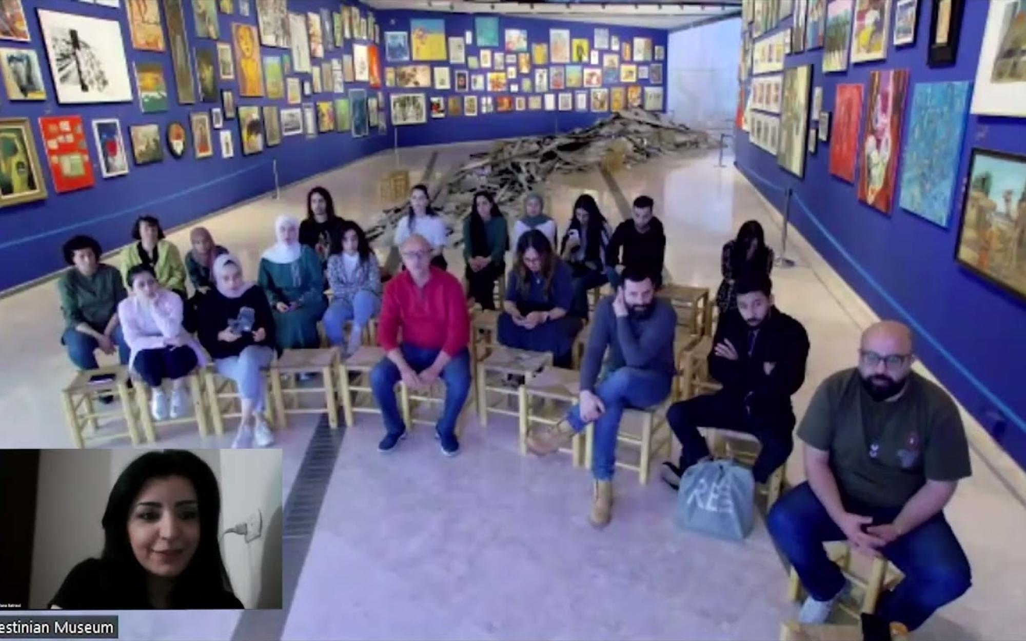 Embedded thumbnail for Artist Talk: With Rana Batrawi in conversation with Hamada Maddah