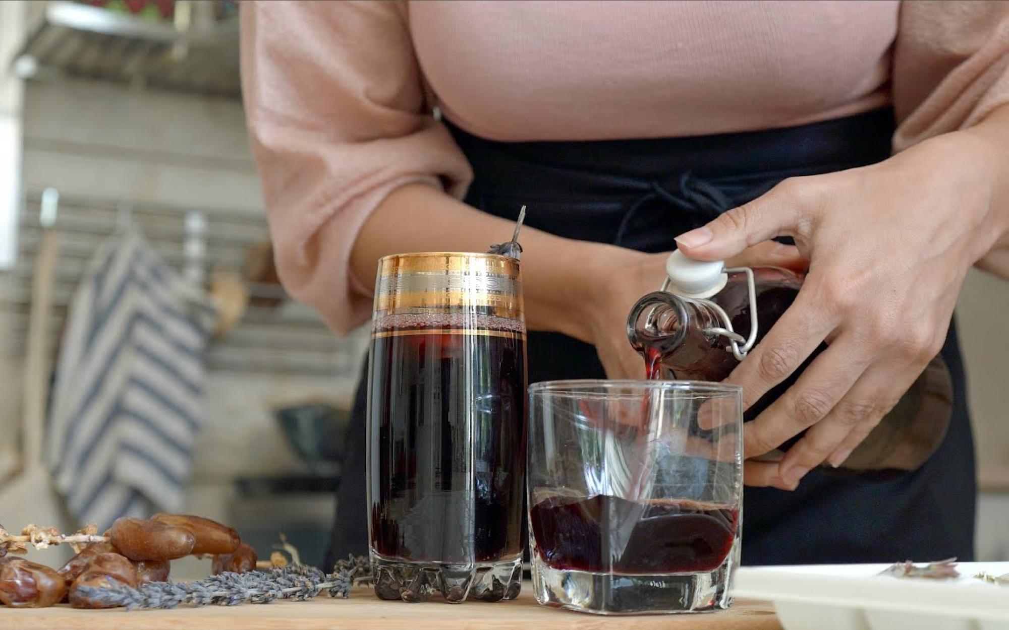 Embedded thumbnail for Ramadan Beverages Video Series: Hibiscus (Karkadeh) Beverage Recipe