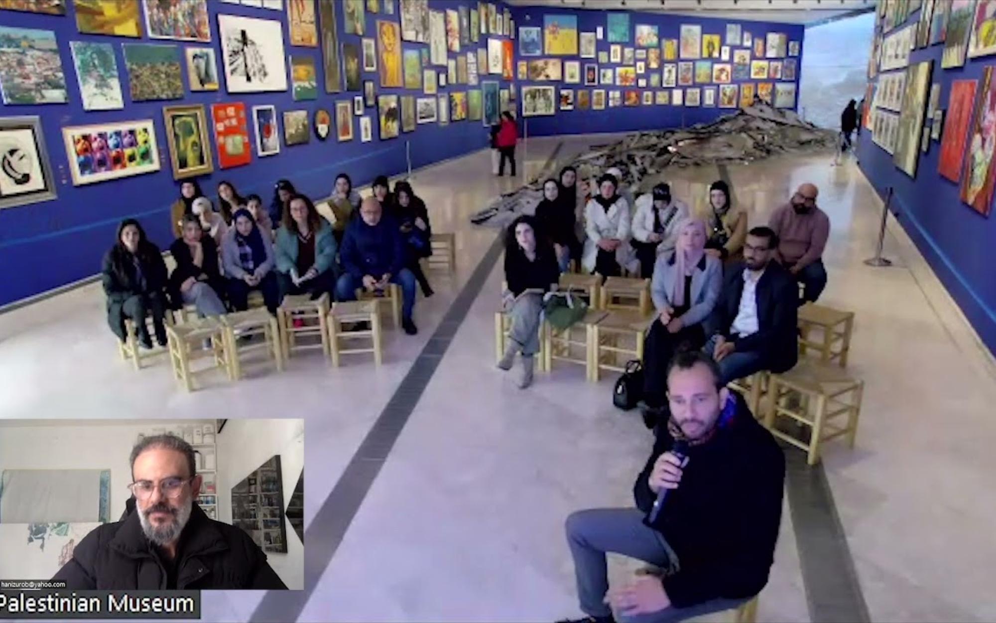 Embedded thumbnail for Artist Talk: With Hani Zurob in conversation with Amer Shomali